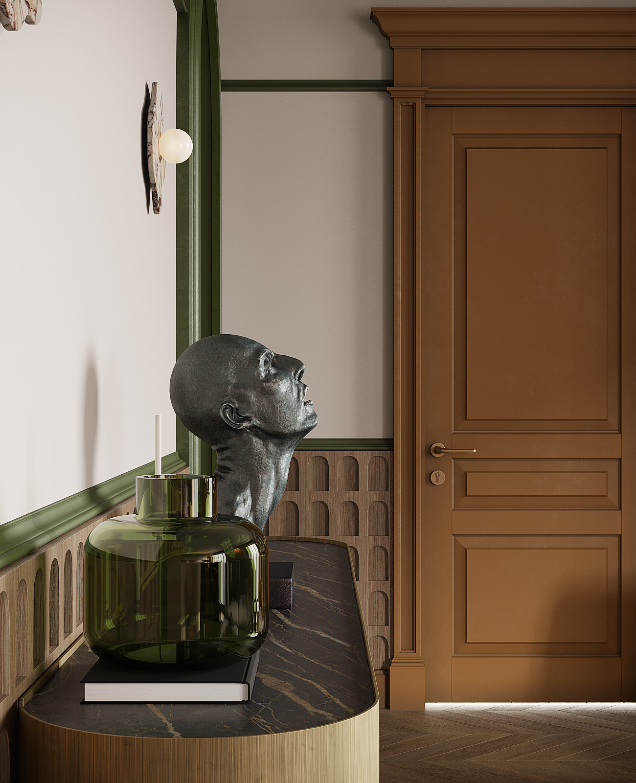 Диалог оттенков. Пространство без шаблонов