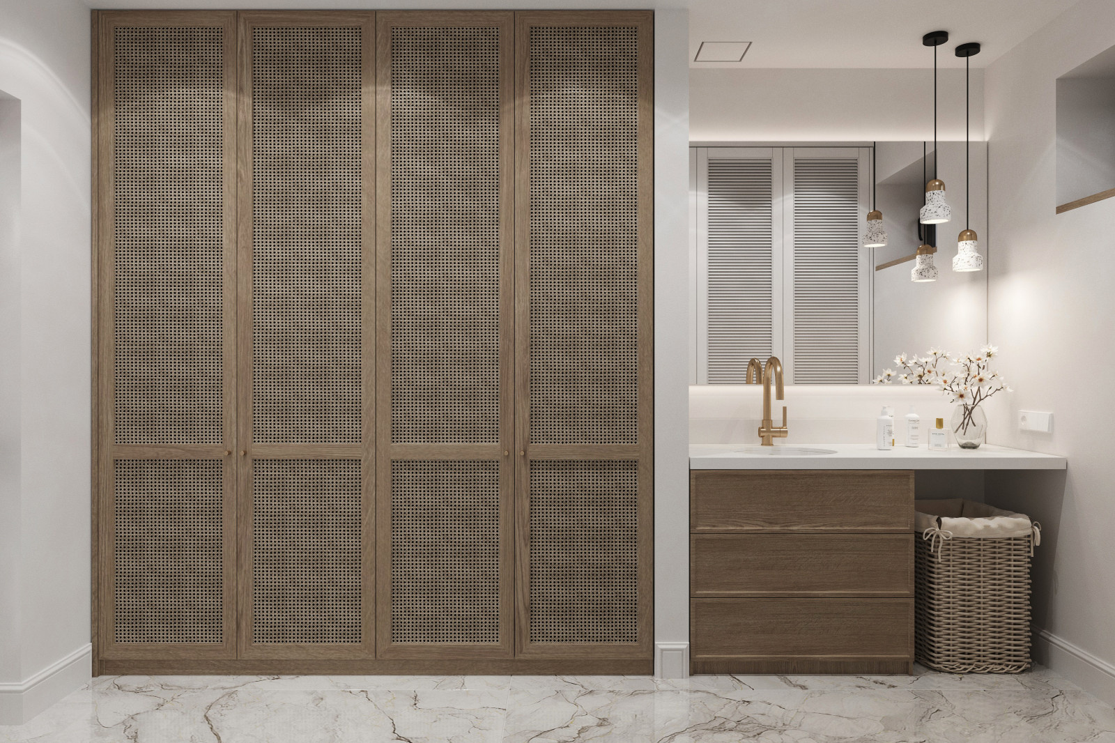 Обложка проекта: Постирочная в загородном доме