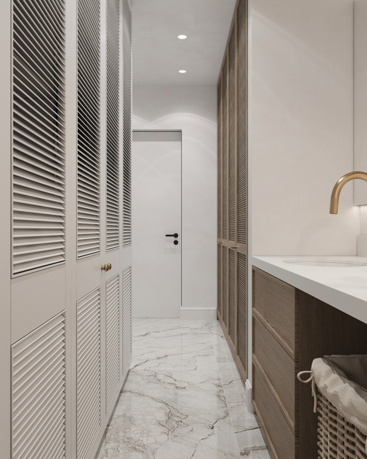 Постирочная в загородном доме