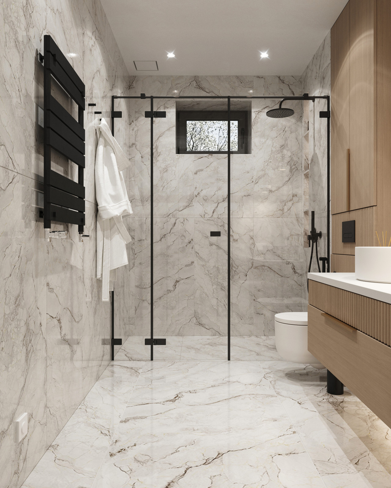 Санузлы в загородном доме