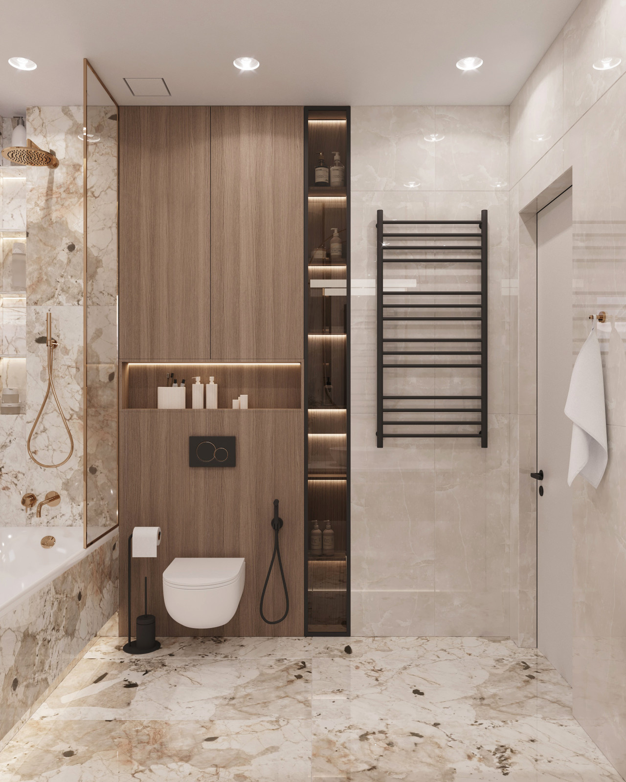 Санузлы в загородном доме