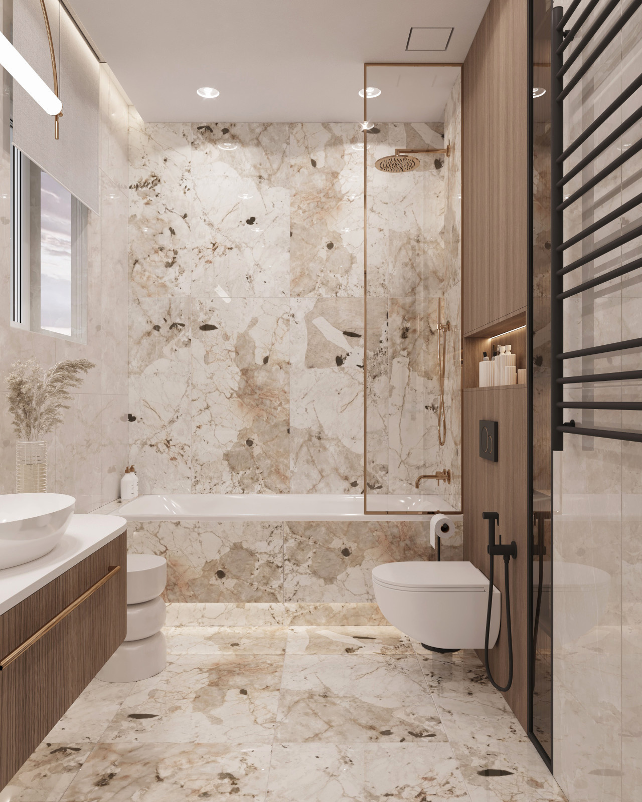 Санузлы в загородном доме