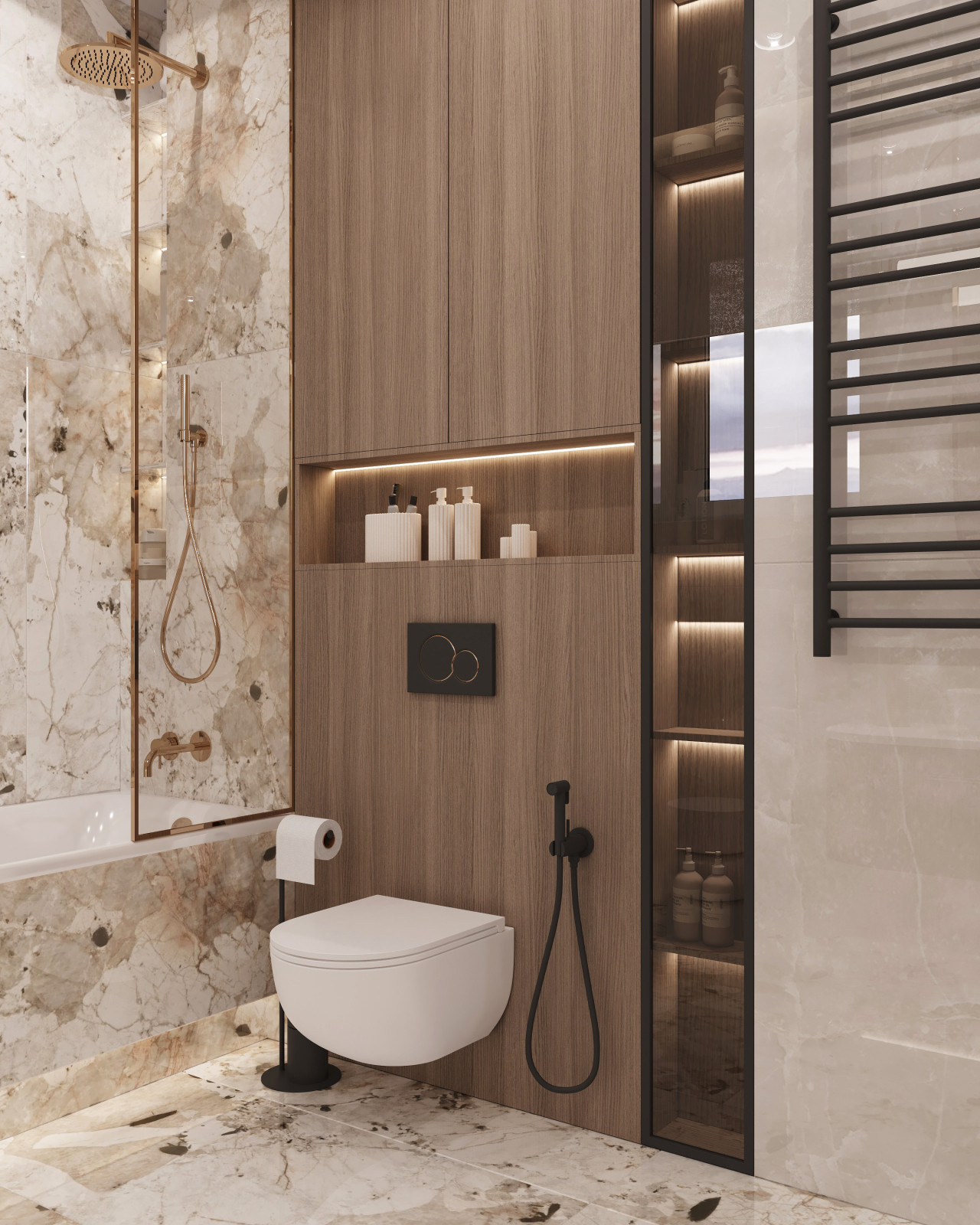 Санузлы в загородном доме