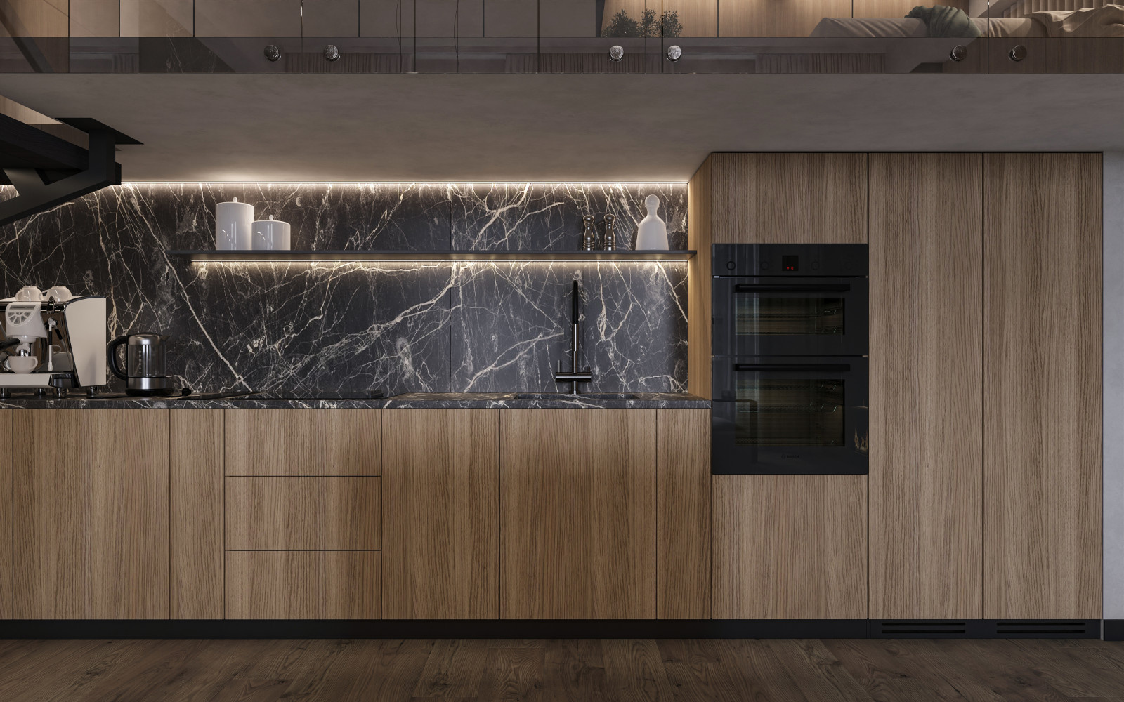 Дизайн Двухуровневой Студии