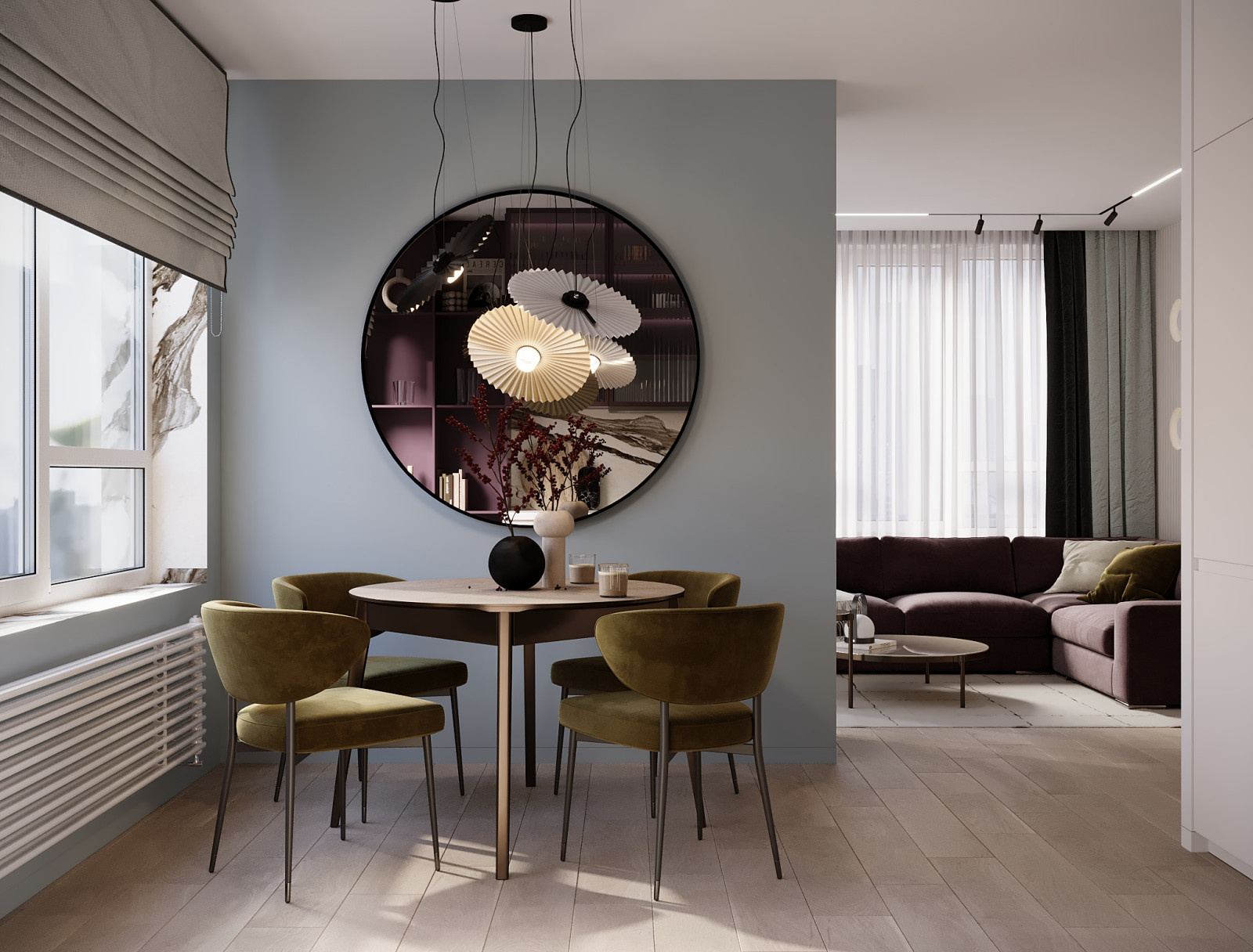 Дизайн проект квартиры ЖК Мылзавод