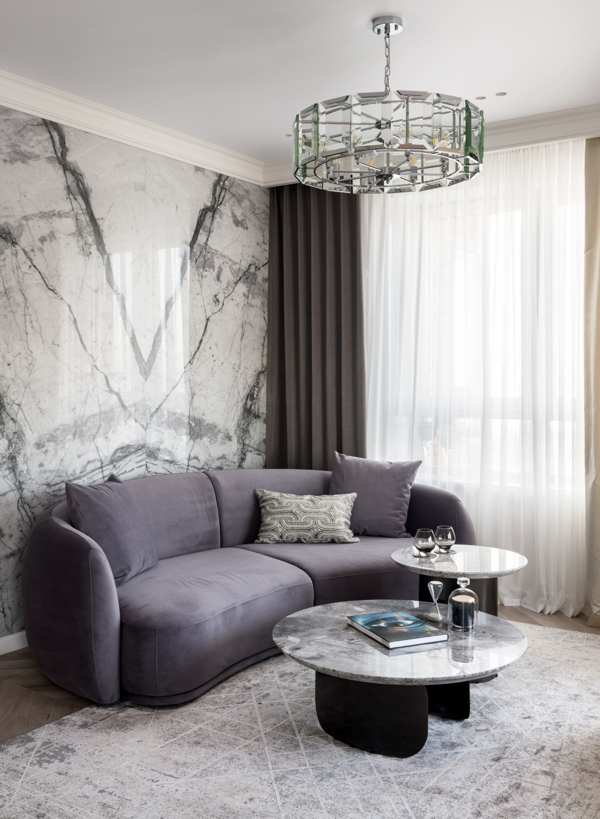 Реализация дизайн проекта Евродвушки в ЖК Академия