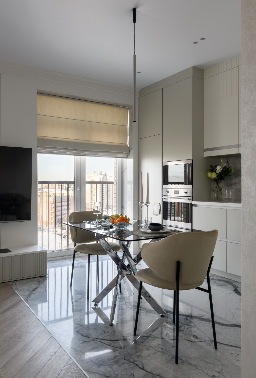 Реализация дизайн проекта Евродвушки в ЖК Академия