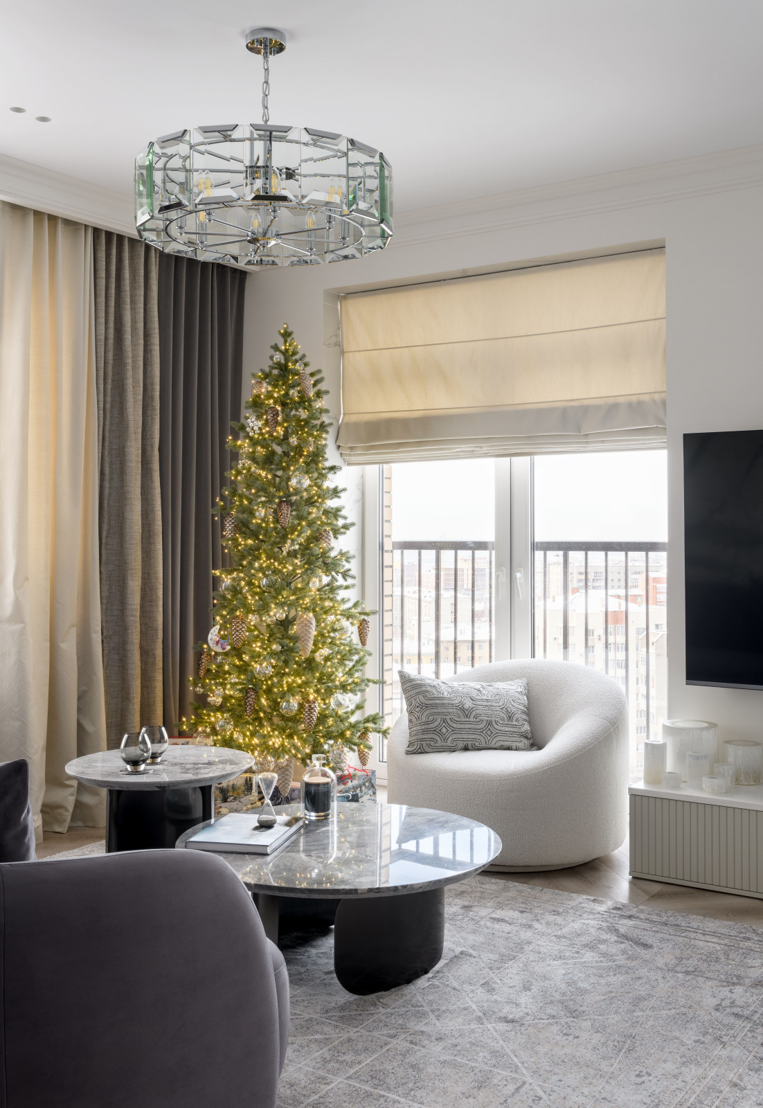 Реализация дизайн проекта Евродвушки в ЖК Академия