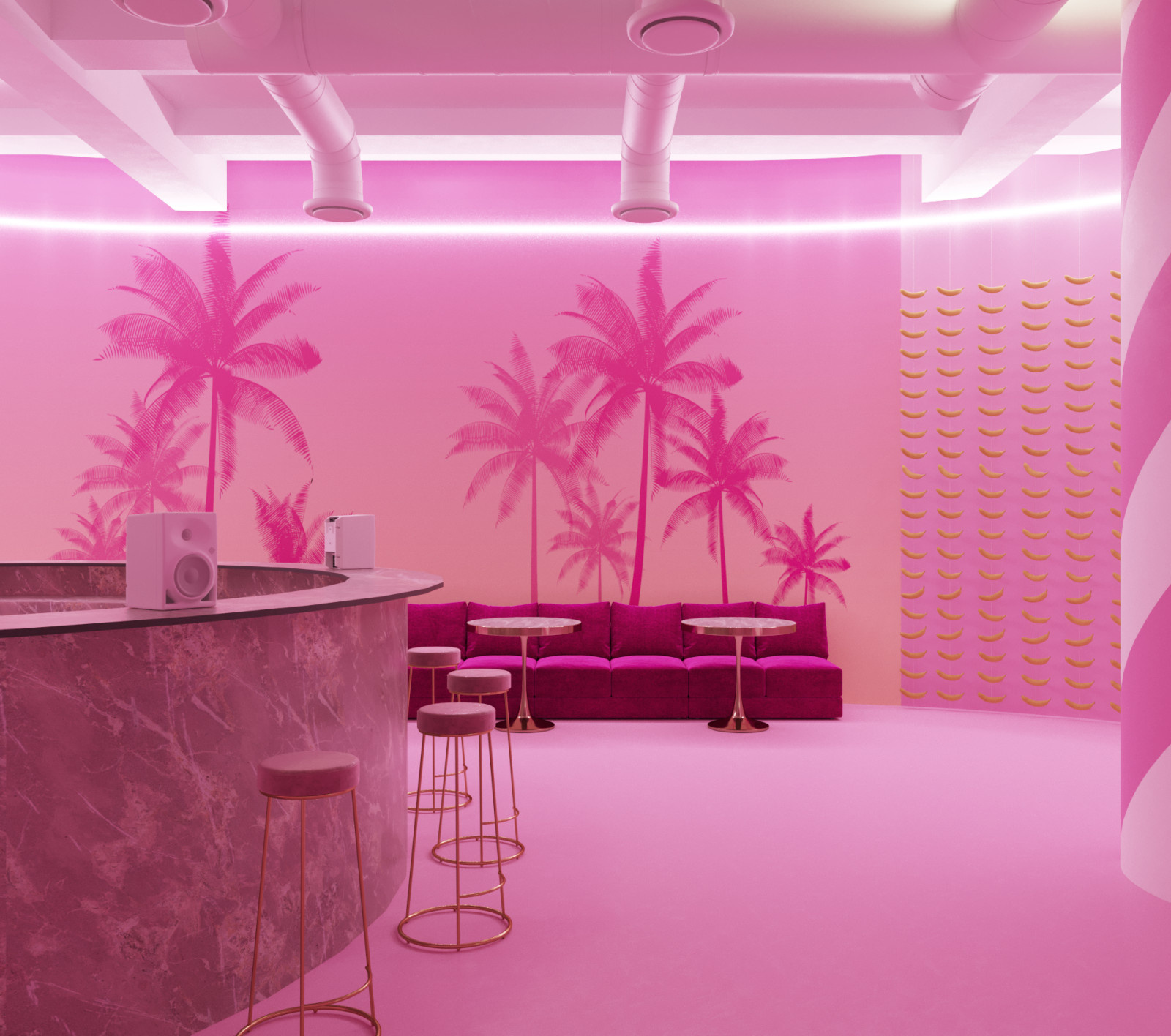 Зал Mr.Flamingo