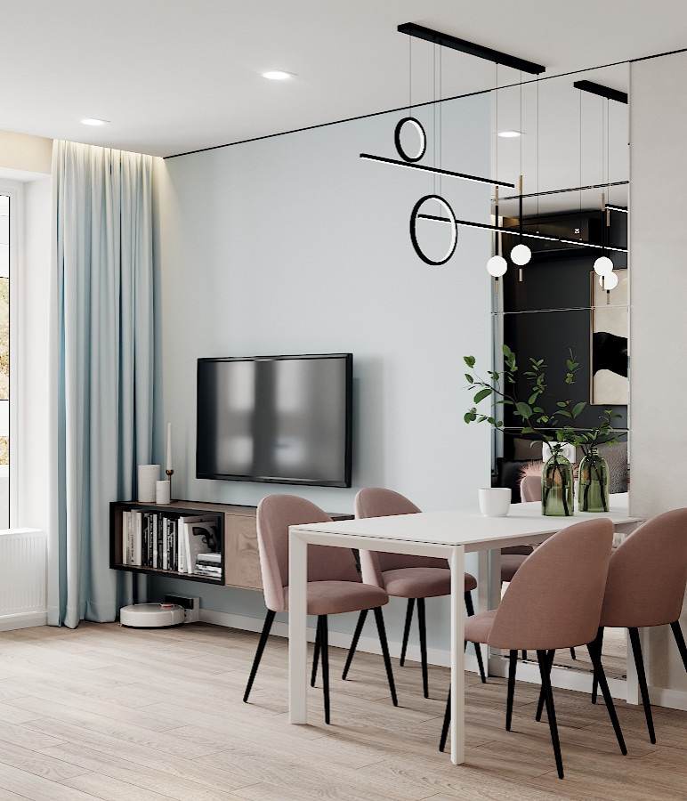 ПРОЕКТ КВАРТИРЫ ДЛЯ ДЕВУШКИ