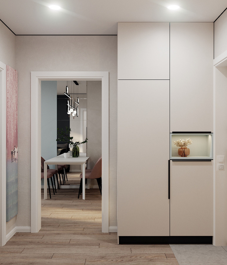 ПРОЕКТ КВАРТИРЫ ДЛЯ ДЕВУШКИ