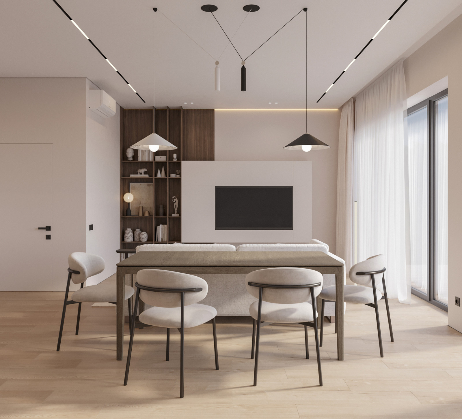 Кухня-гостиная