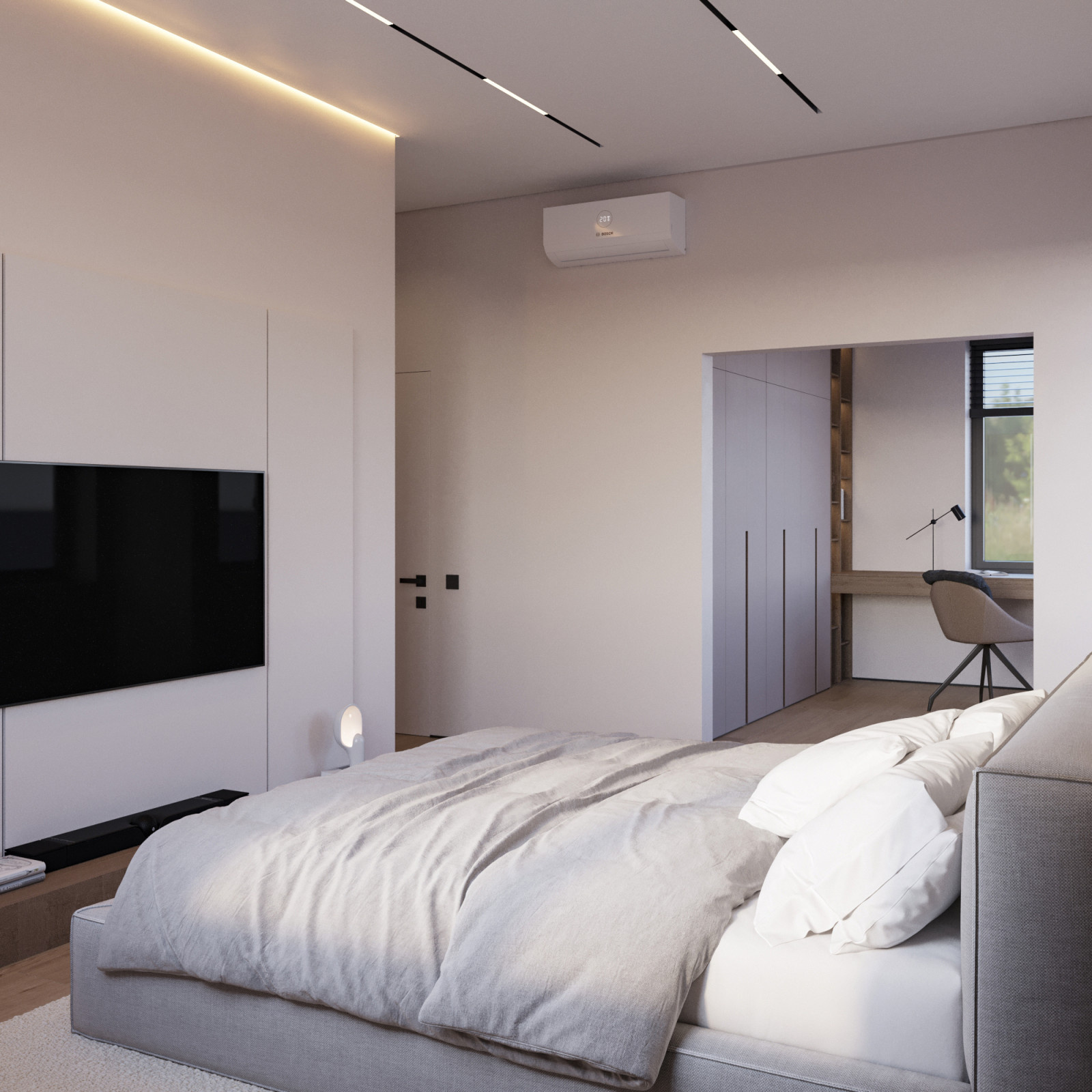 Мастер спальня