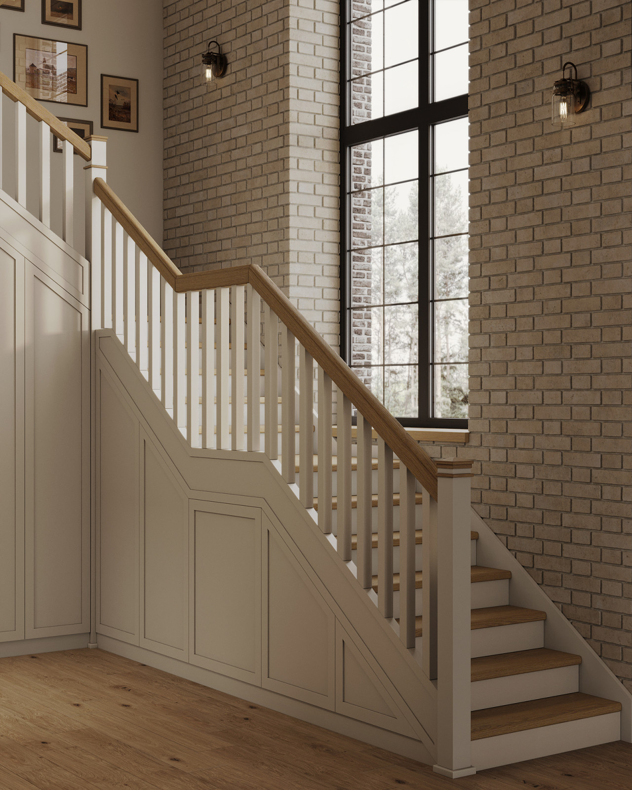 Коттедж в стиле кантри (200 кв.м.)