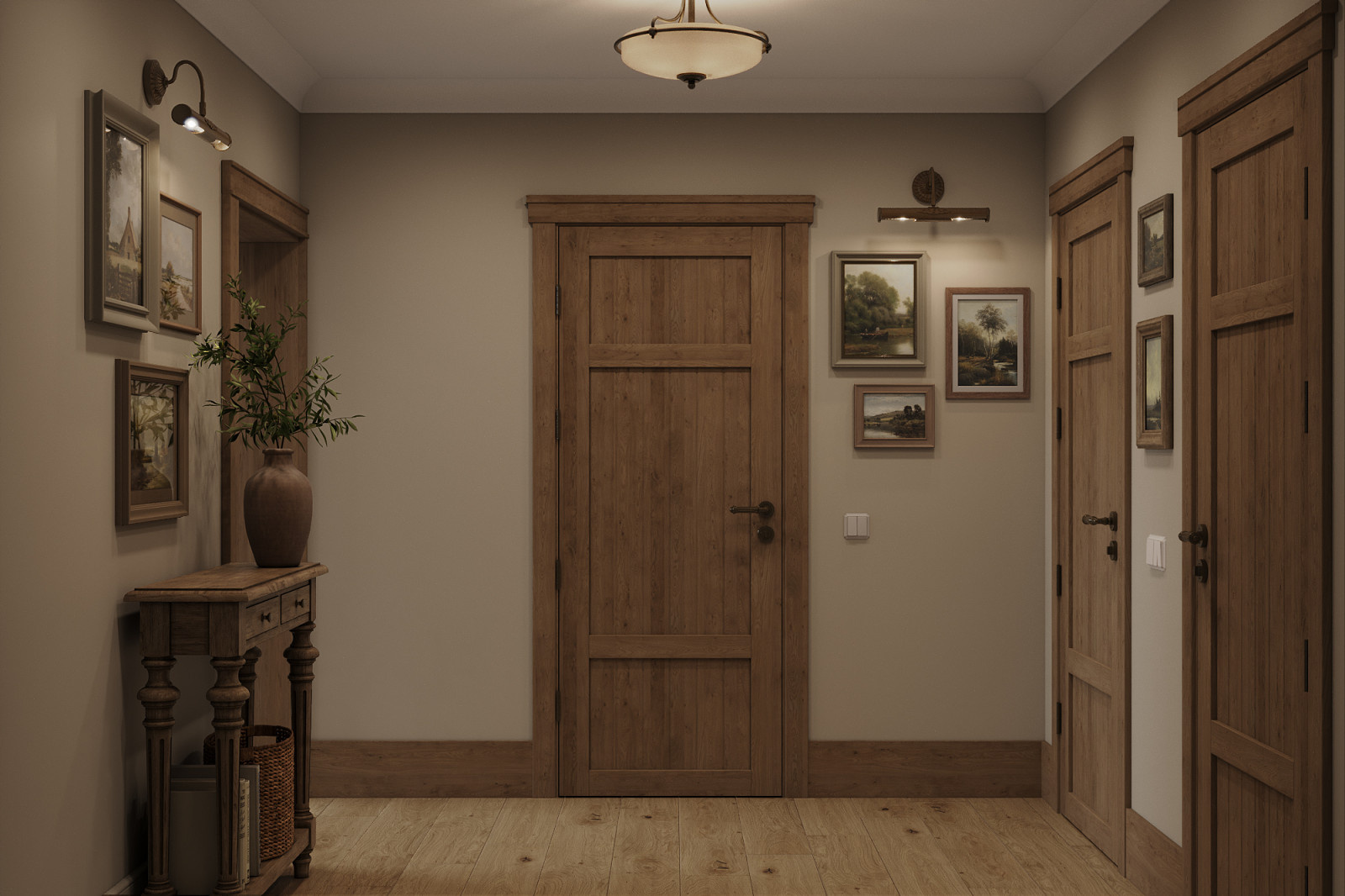 Коттедж в стиле кантри (200 кв.м.)