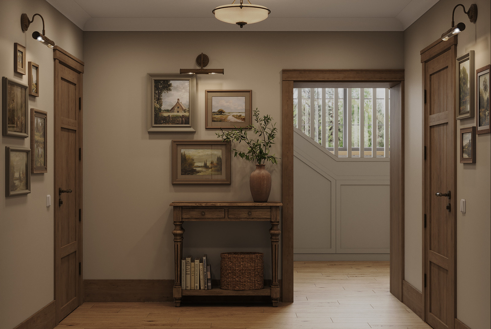 Коттедж в стиле кантри (200 кв.м.)