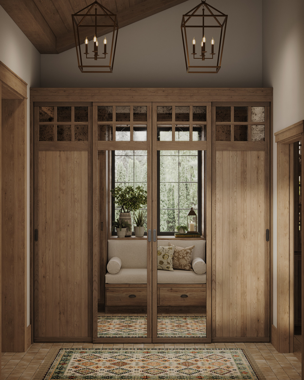 Коттедж в стиле кантри (200 кв.м.)