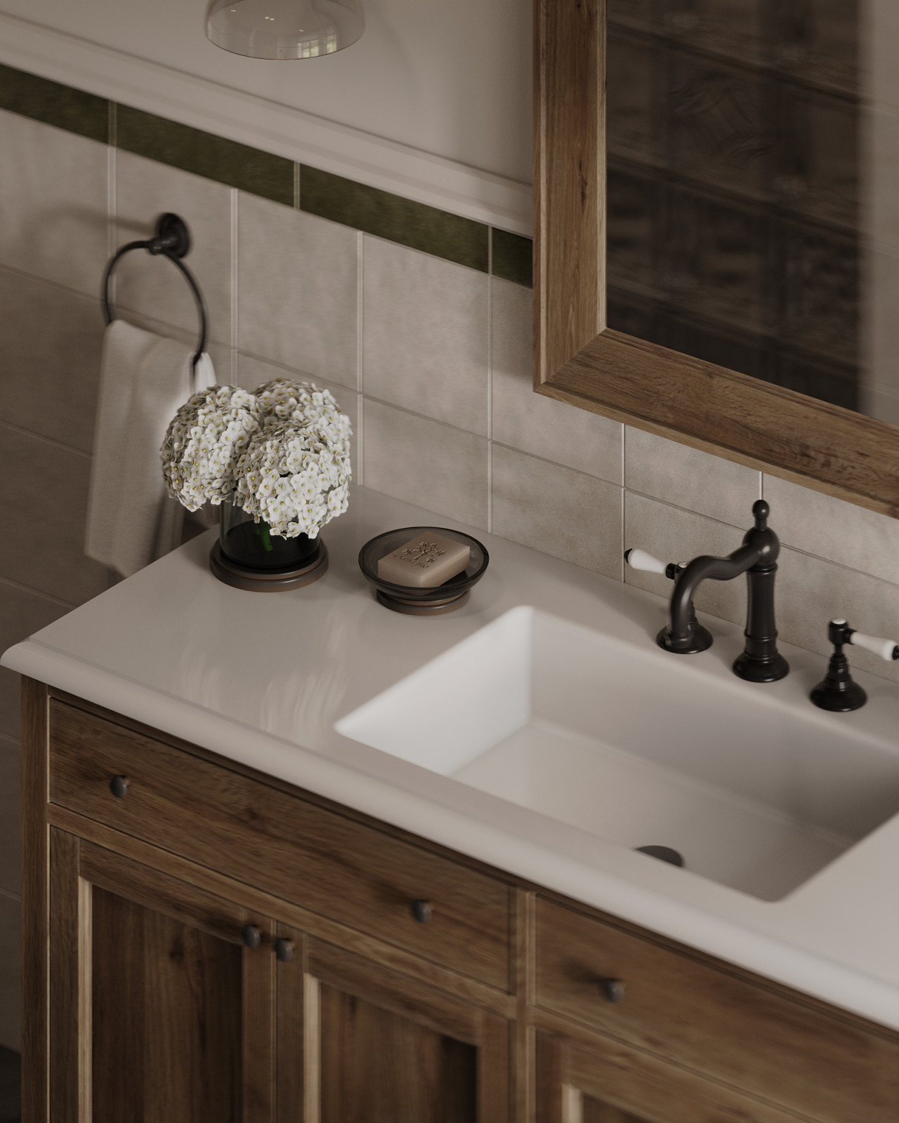 Коттедж в стиле кантри (200 кв.м.)