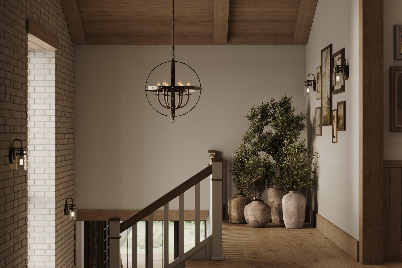 Коттедж в стиле кантри (200 кв.м.)