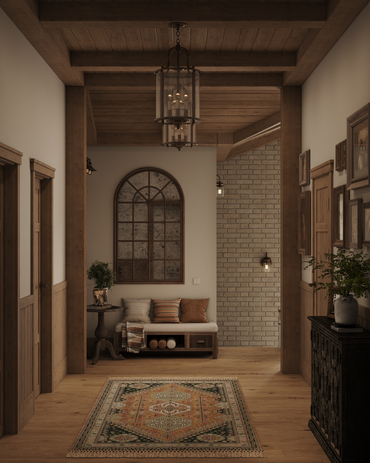 Коттедж в стиле кантри (200 кв.м.)