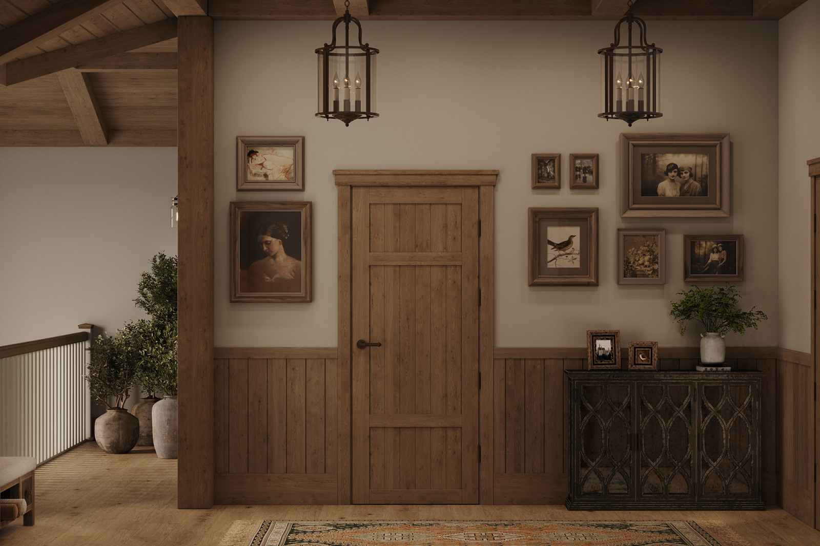 Коттедж в стиле кантри (200 кв.м.)