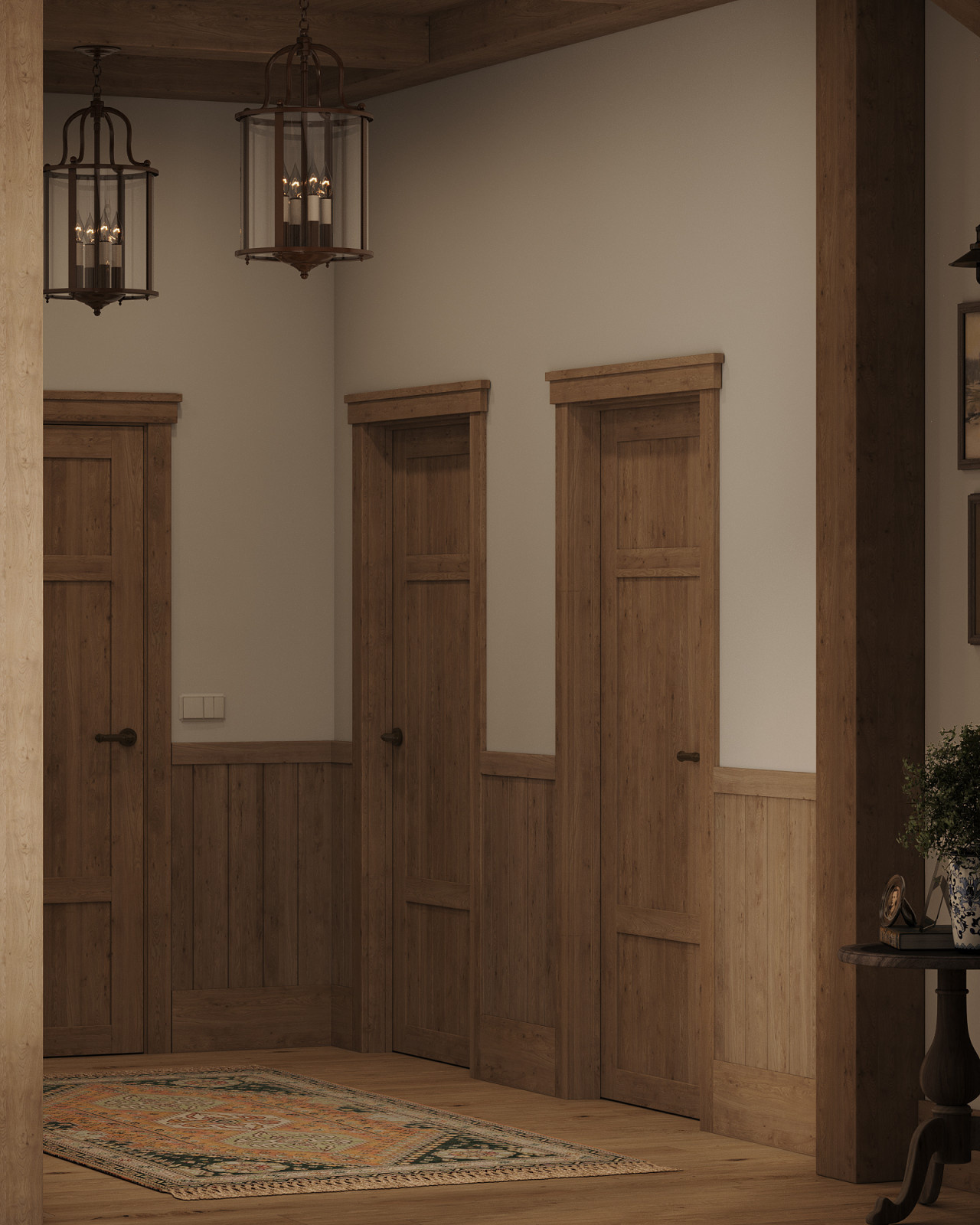 Коттедж в стиле кантри (200 кв.м.)