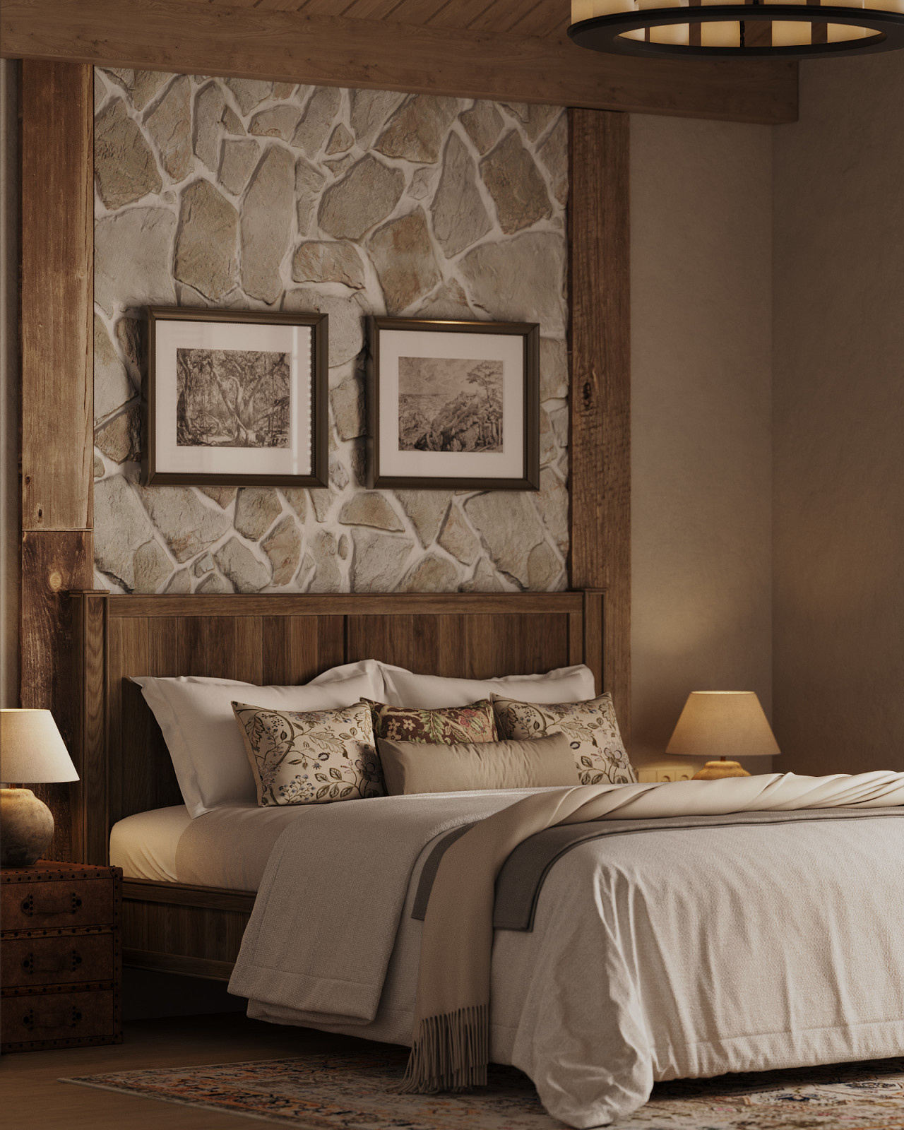 Коттедж в стиле кантри (200 кв.м.)