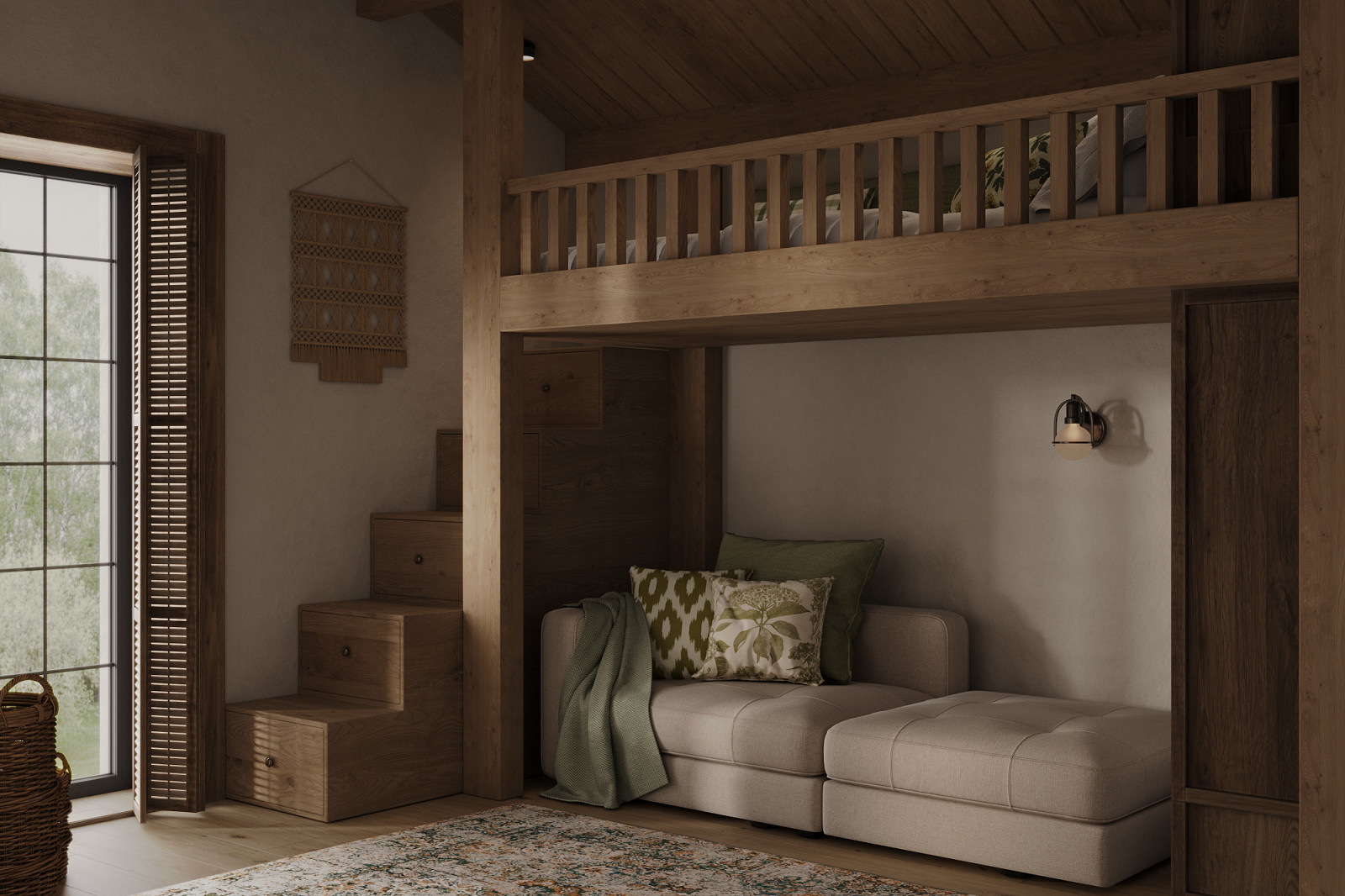 Коттедж в стиле кантри (200 кв.м.)