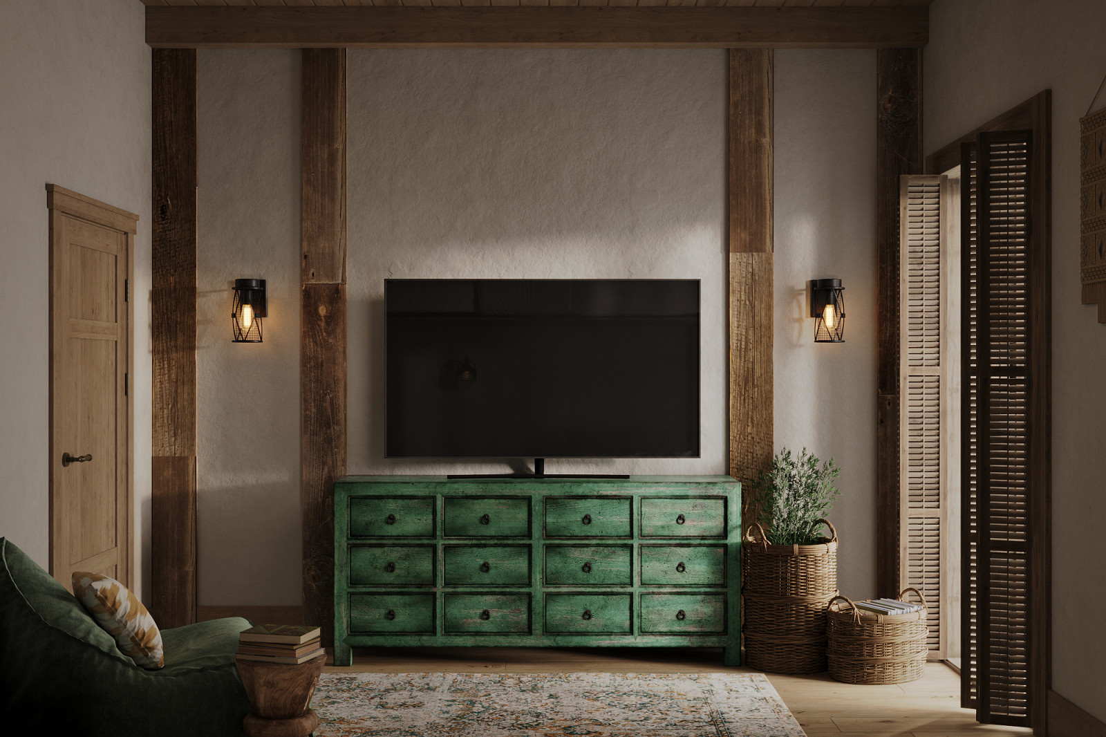 Коттедж в стиле кантри (200 кв.м.)