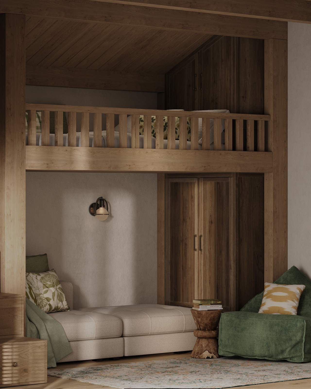 Коттедж в стиле кантри (200 кв.м.)