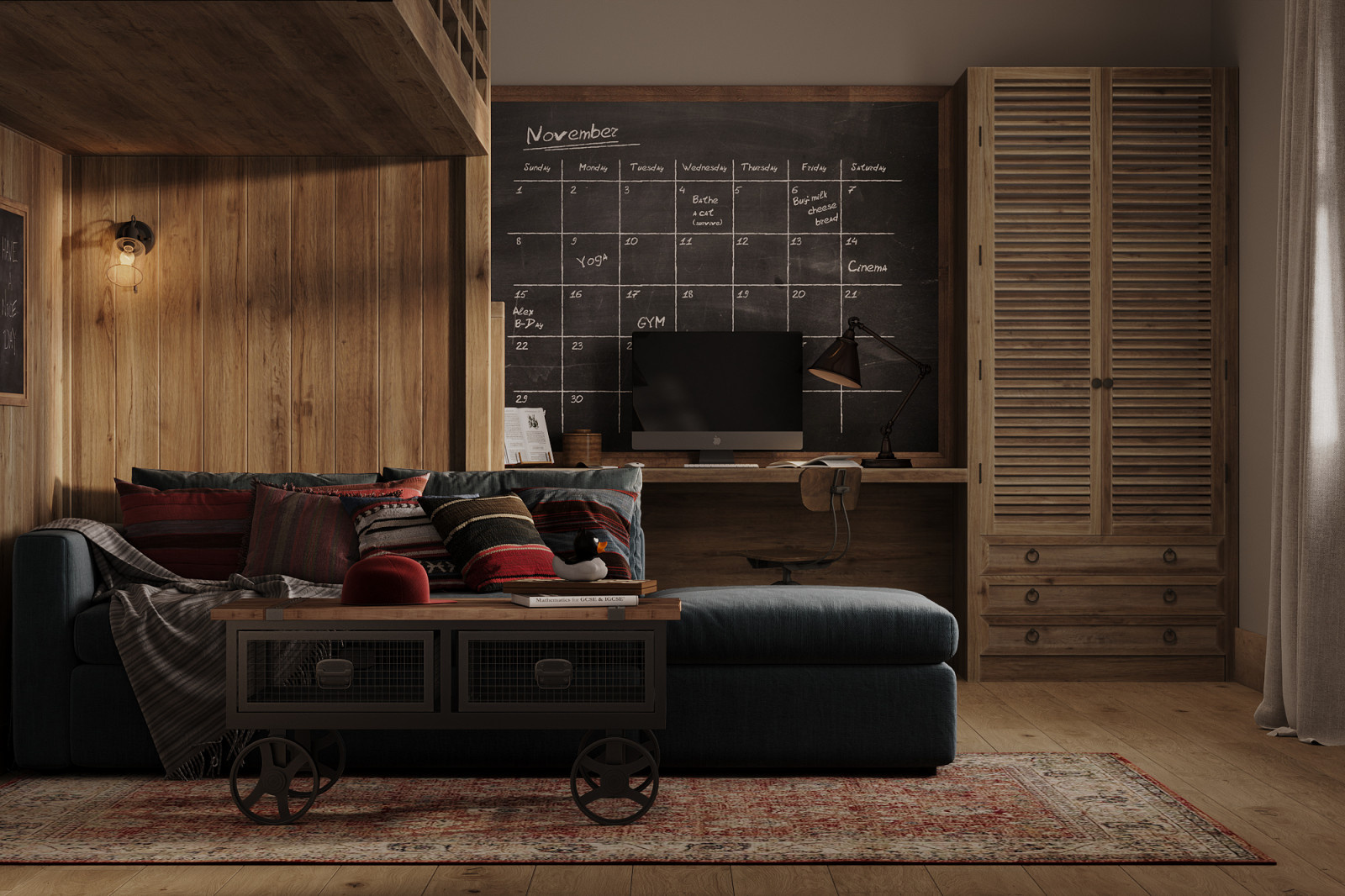 Коттедж в стиле кантри (200 кв.м.)