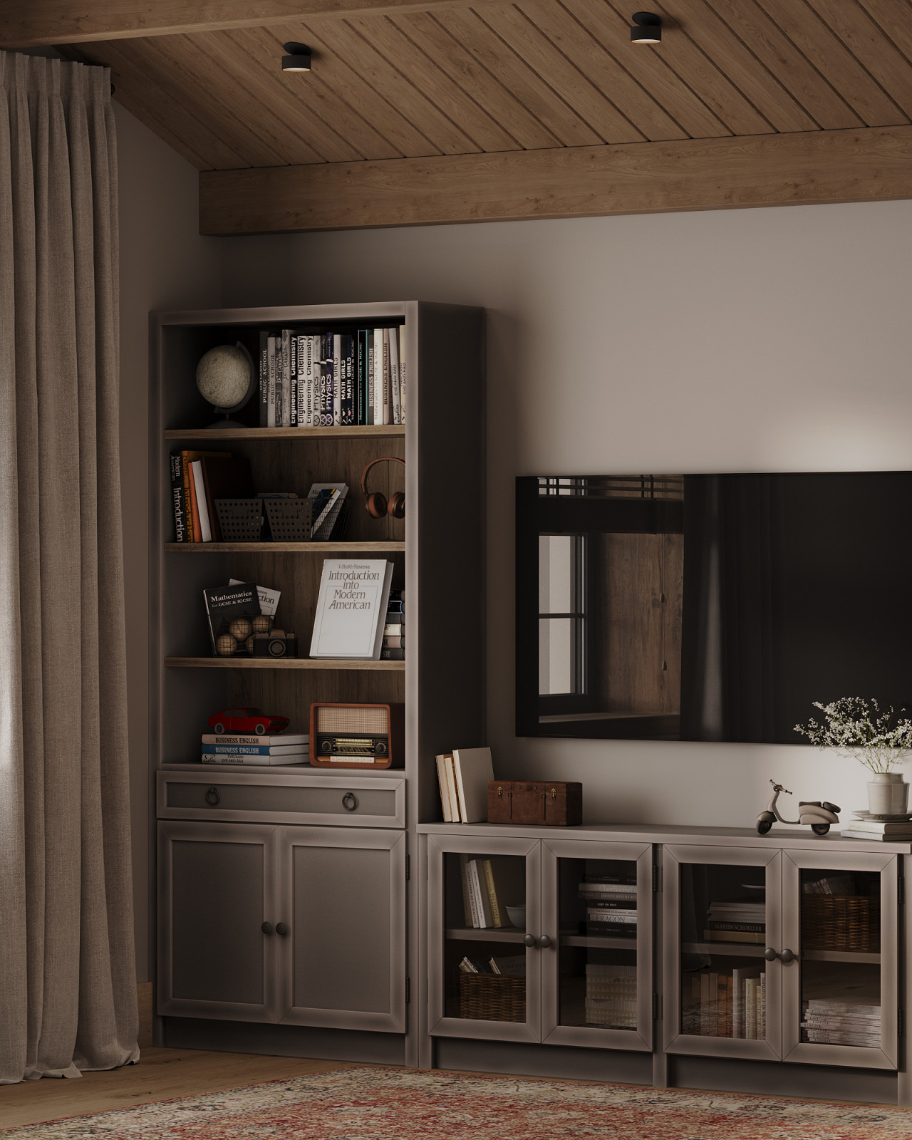 Коттедж в стиле кантри (200 кв.м.)