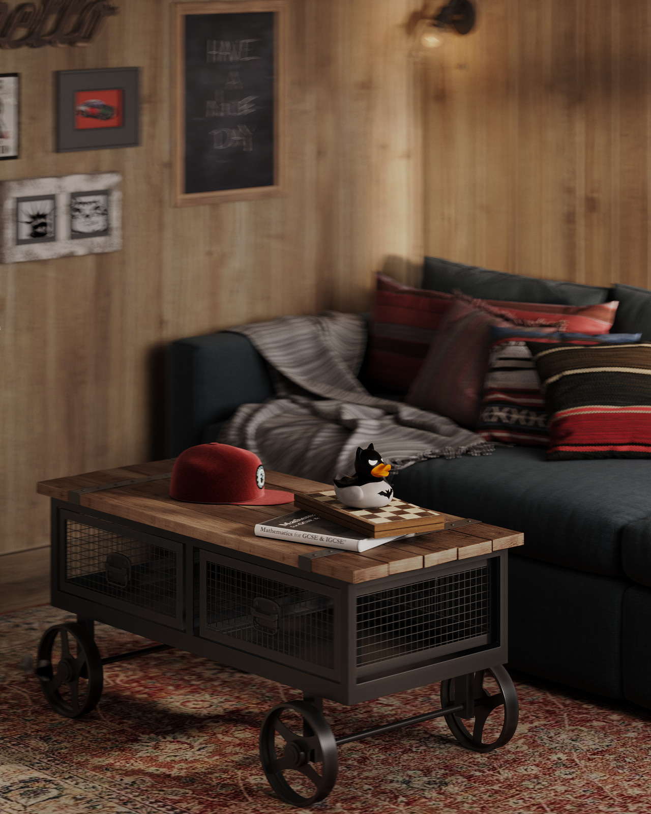 Коттедж в стиле кантри (200 кв.м.)