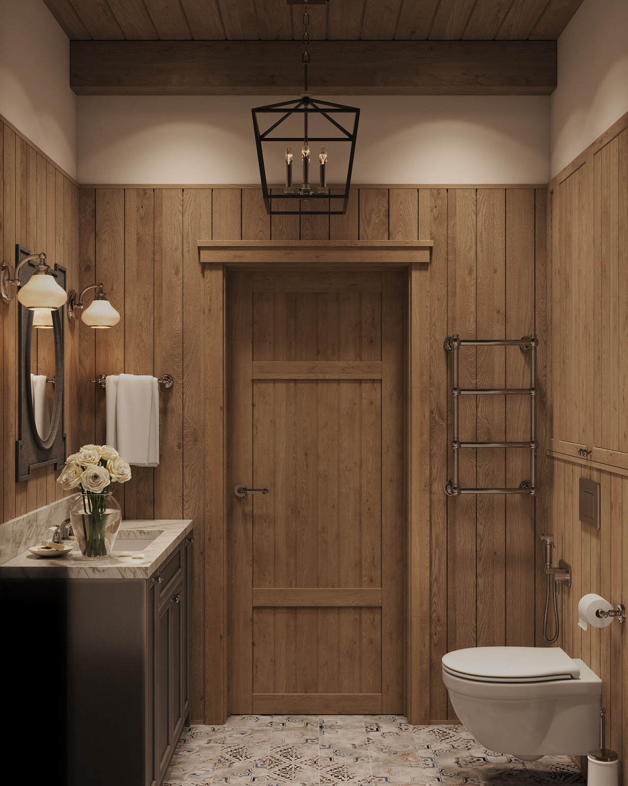 Коттедж в стиле кантри (200 кв.м.)