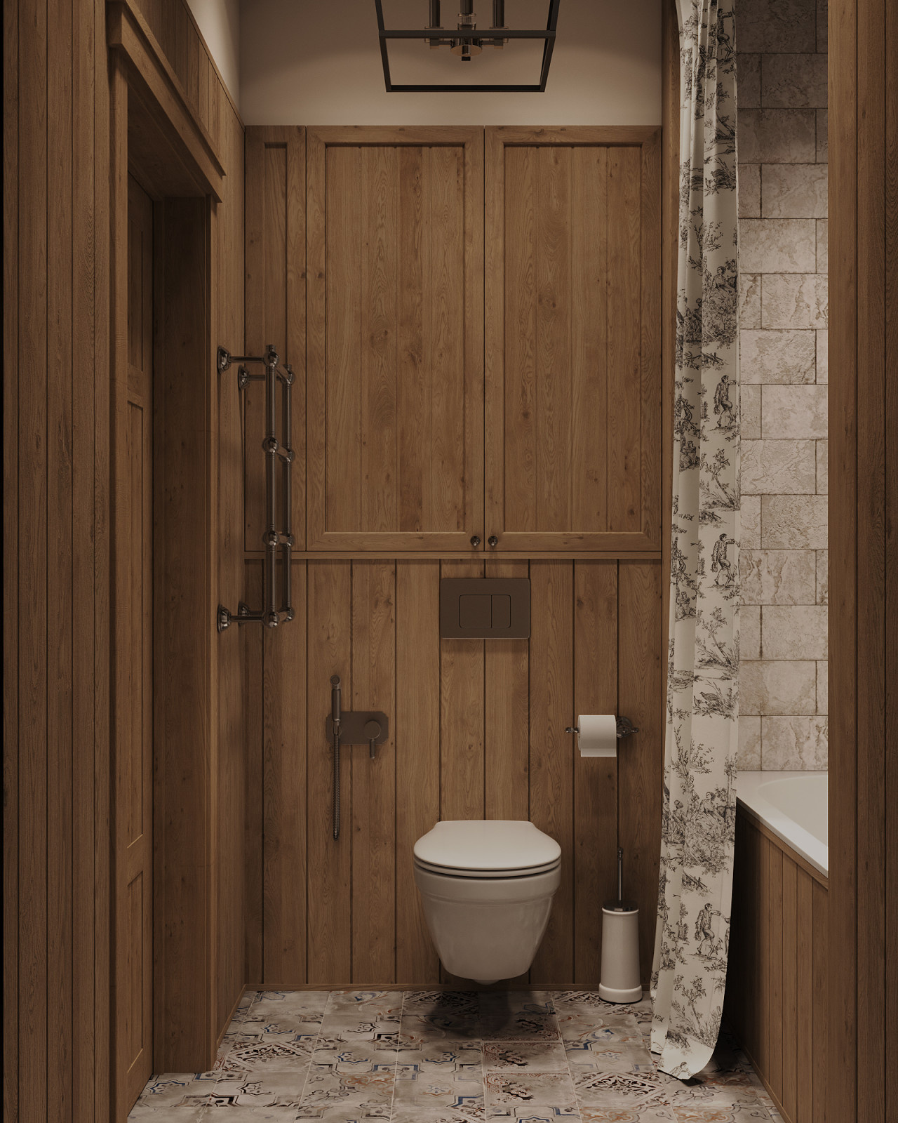 Коттедж в стиле кантри (200 кв.м.)