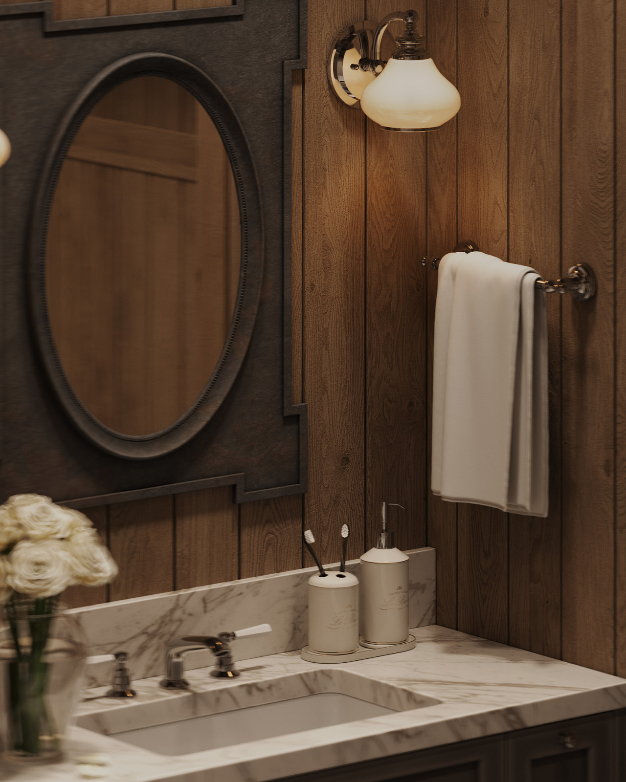 Коттедж в стиле кантри (200 кв.м.)