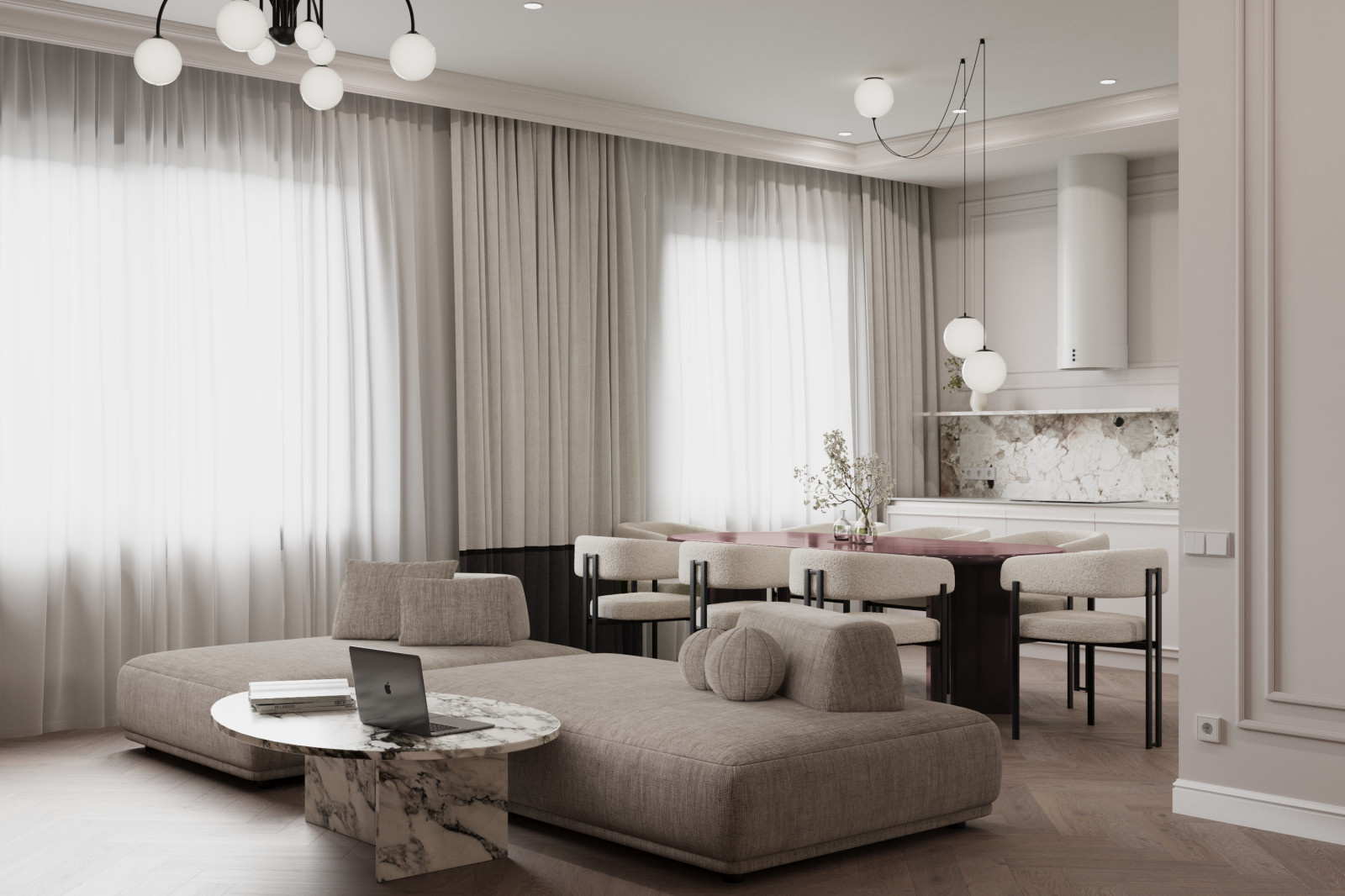 Кухня-гостиная