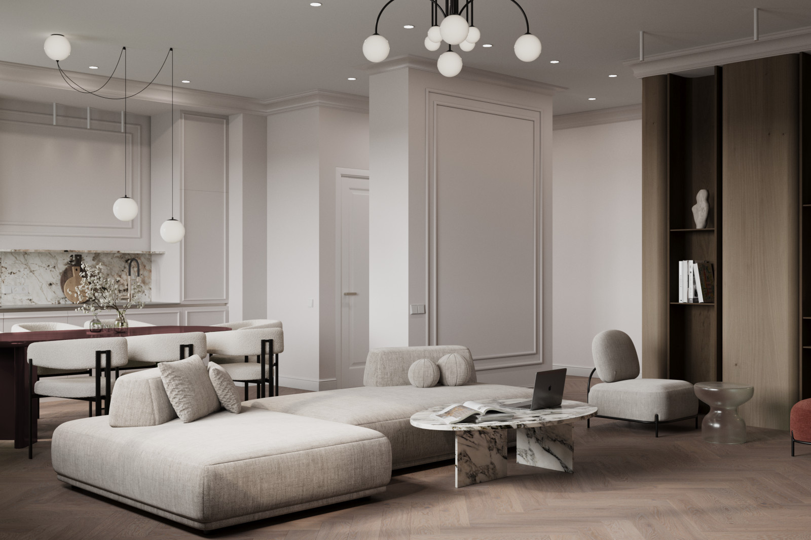 Кухня-гостиная