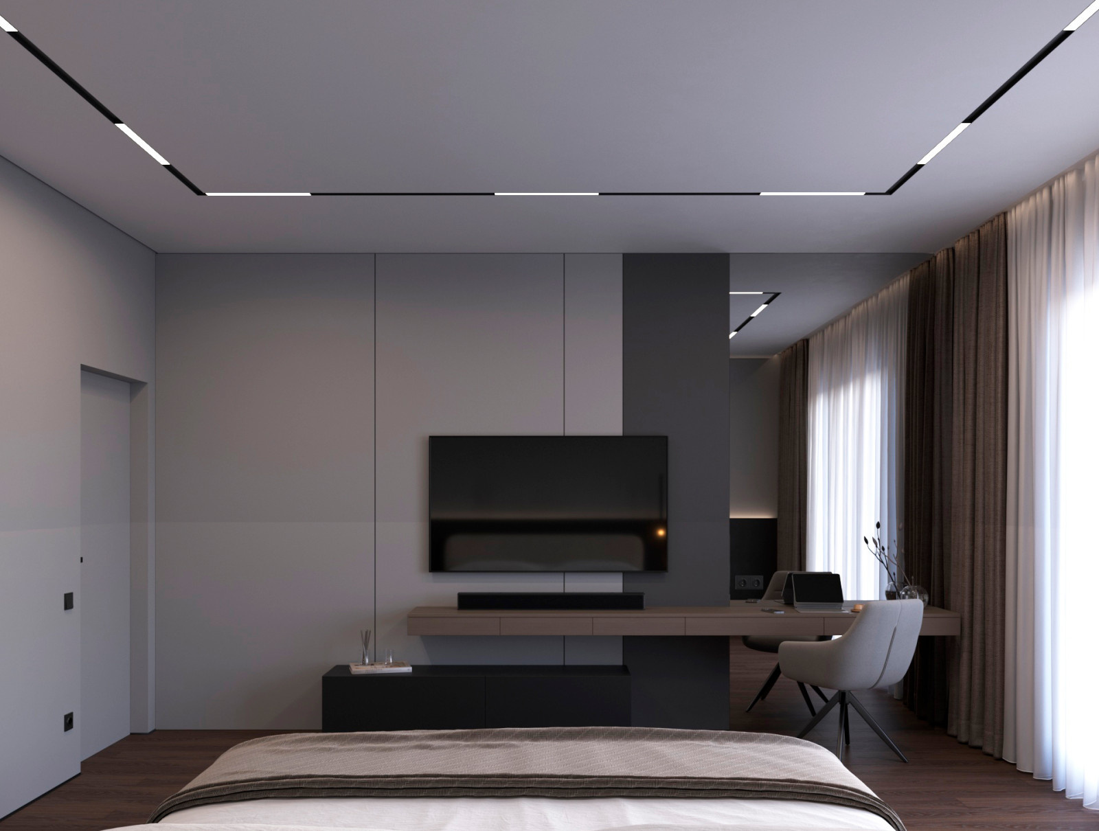 Мастер спальня