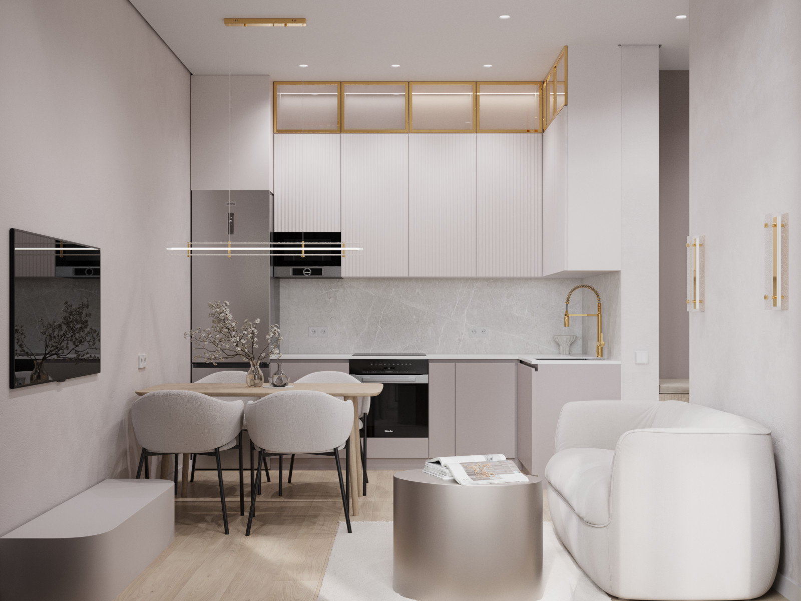 Кухня-гостиная