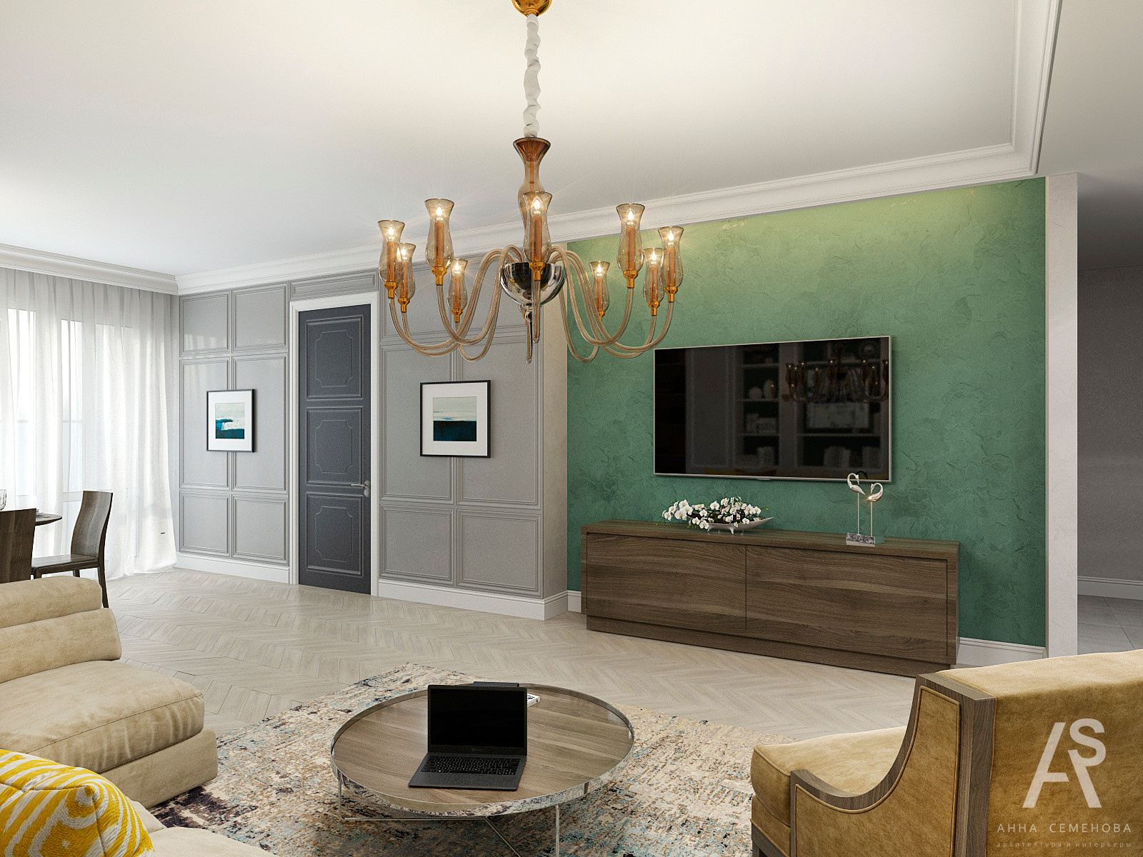 Квартира 125 м2 в ЖК Кунцево