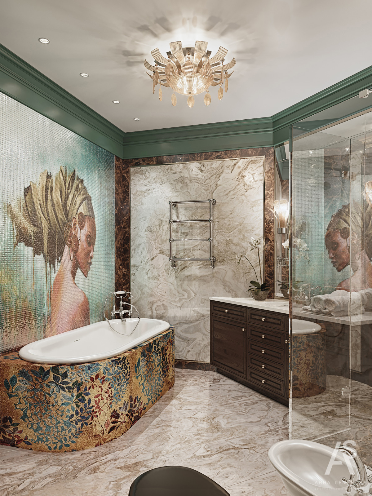 Квартира 165 м2 в ЖК Делюкс