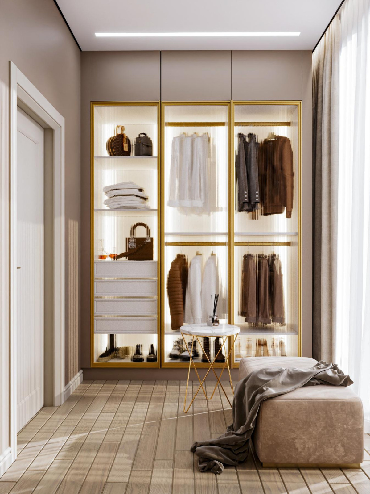 Обложка проекта: Классика и современность в 3-комнатной квартире в жк Кварталы Немировича