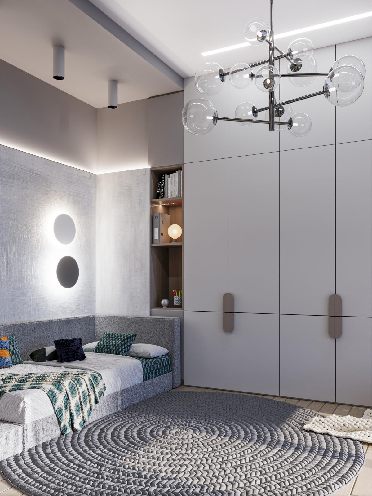 Классика и современность в 3-комнатной квартире в жк Кварталы Немировича