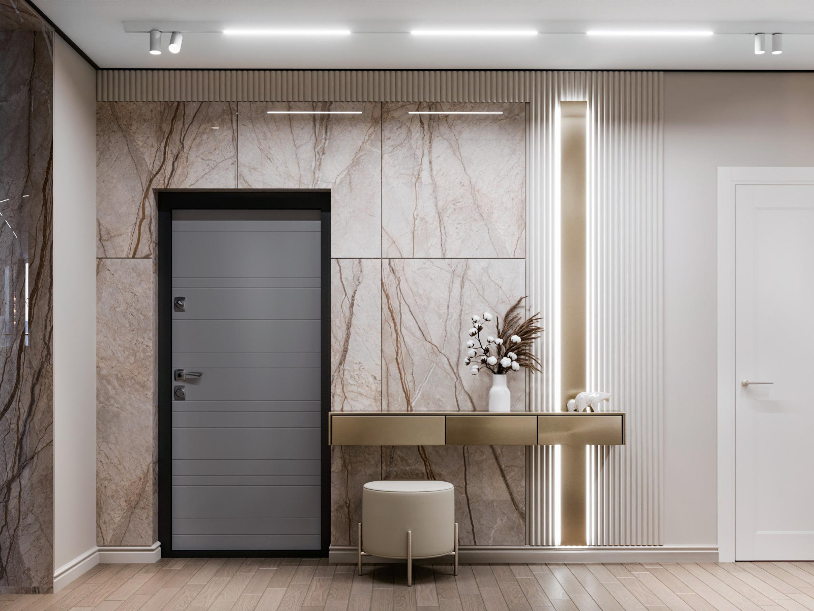 Классика и современность в 3-комнатной квартире в жк Кварталы Немировича