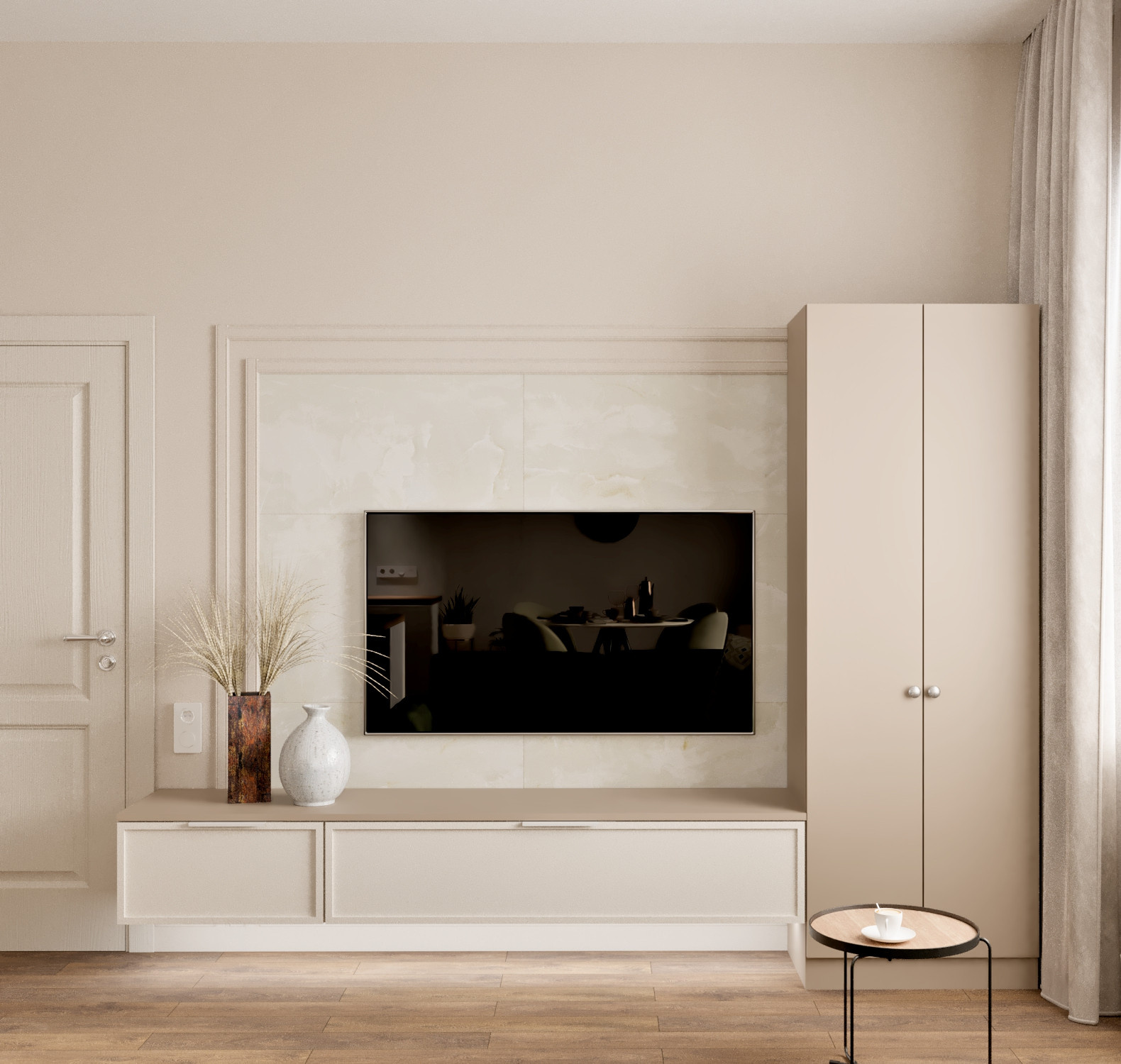 Современный дизайн двухкомнатной квартиры в жк Спектр