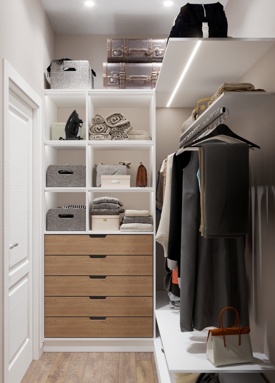 Современный дизайн двухкомнатной квартиры в жк Спектр