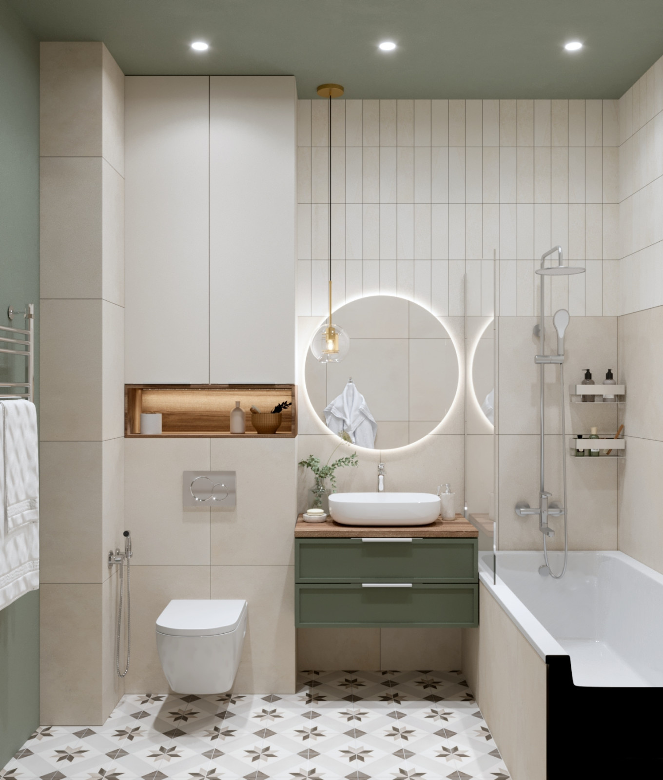 Современный дизайн двухкомнатной квартиры в жк Спектр