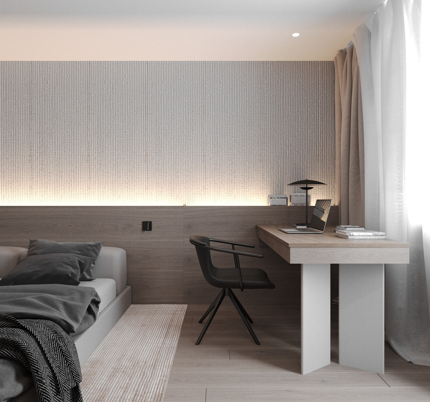 Обложка проекта: Трехкомнатная квартира Ермакова 36