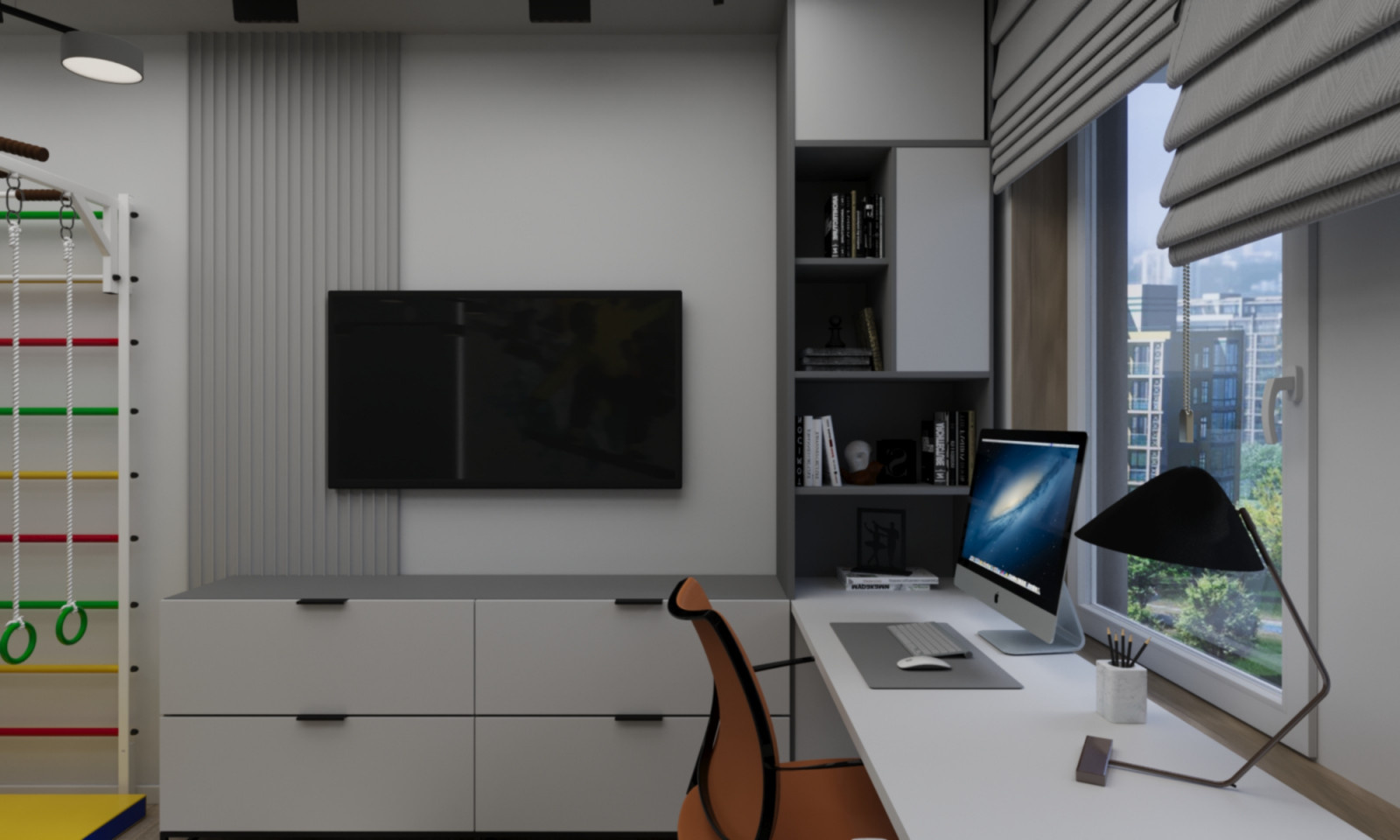 Визуализация комнаты для мальчика